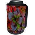3dRose Danita Delimont - Autumn - USA, Alaska. Alpine bearberry leaves. - Can Cooler Bottle Wrap (cc_278351)