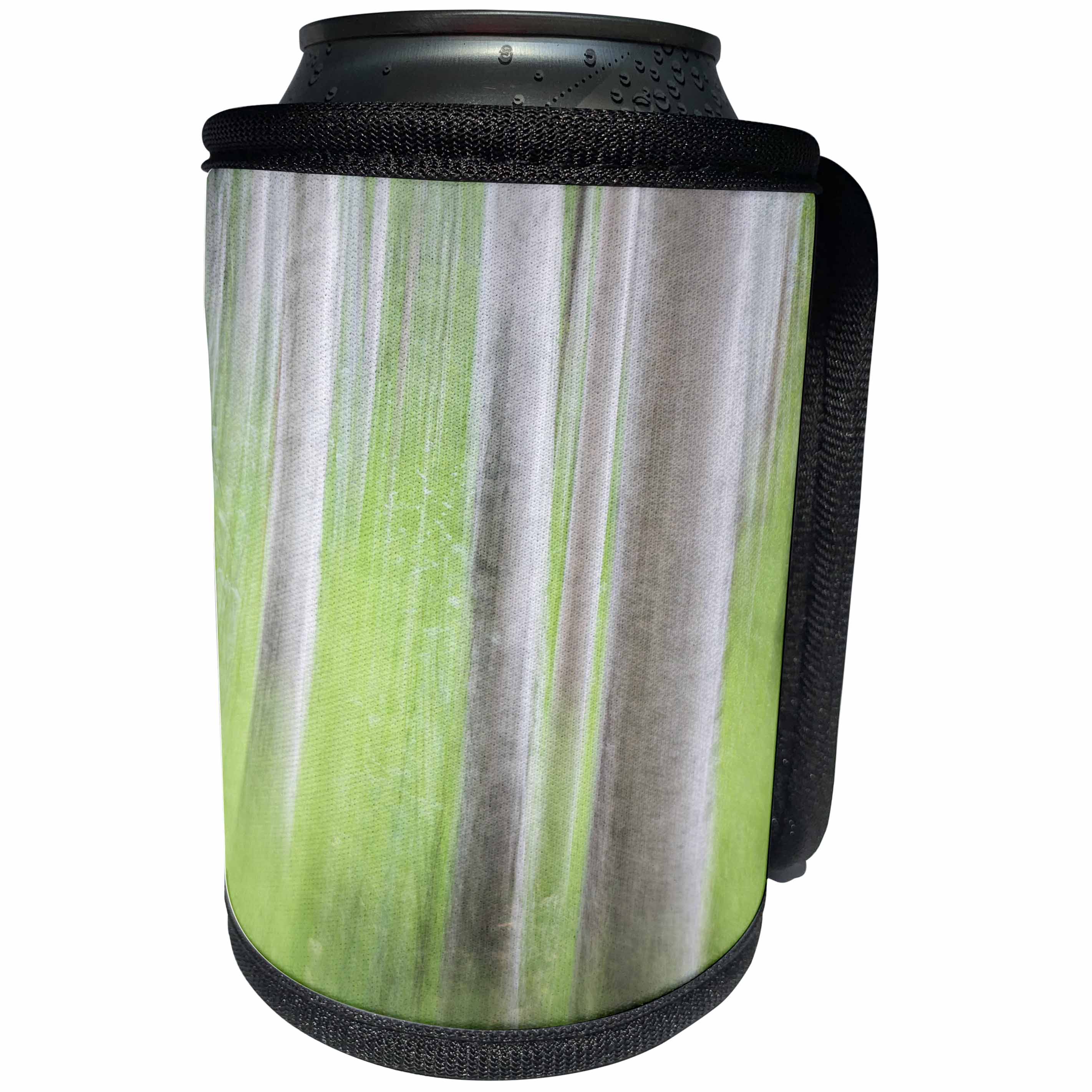 3dRose Danita Delimont - Abstracts - USA, Alaska. Abstract motion blur of birch trees. - Can Cooler Bottle Wrap (cc_278378)
