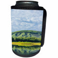 3dRose Danita Delimont - Alaska - USA, Alaska, Olnes Pond. Landscape with pond reflection. - Can Cooler Bottle Wrap (cc_278379)