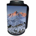 3dRose Danita Delimont - Mountains - USA, California, Sierra Nevada Mountains. Alpenglow on Mt. Humphreys. - Can Cooler Bottle Wrap (cc_278540)