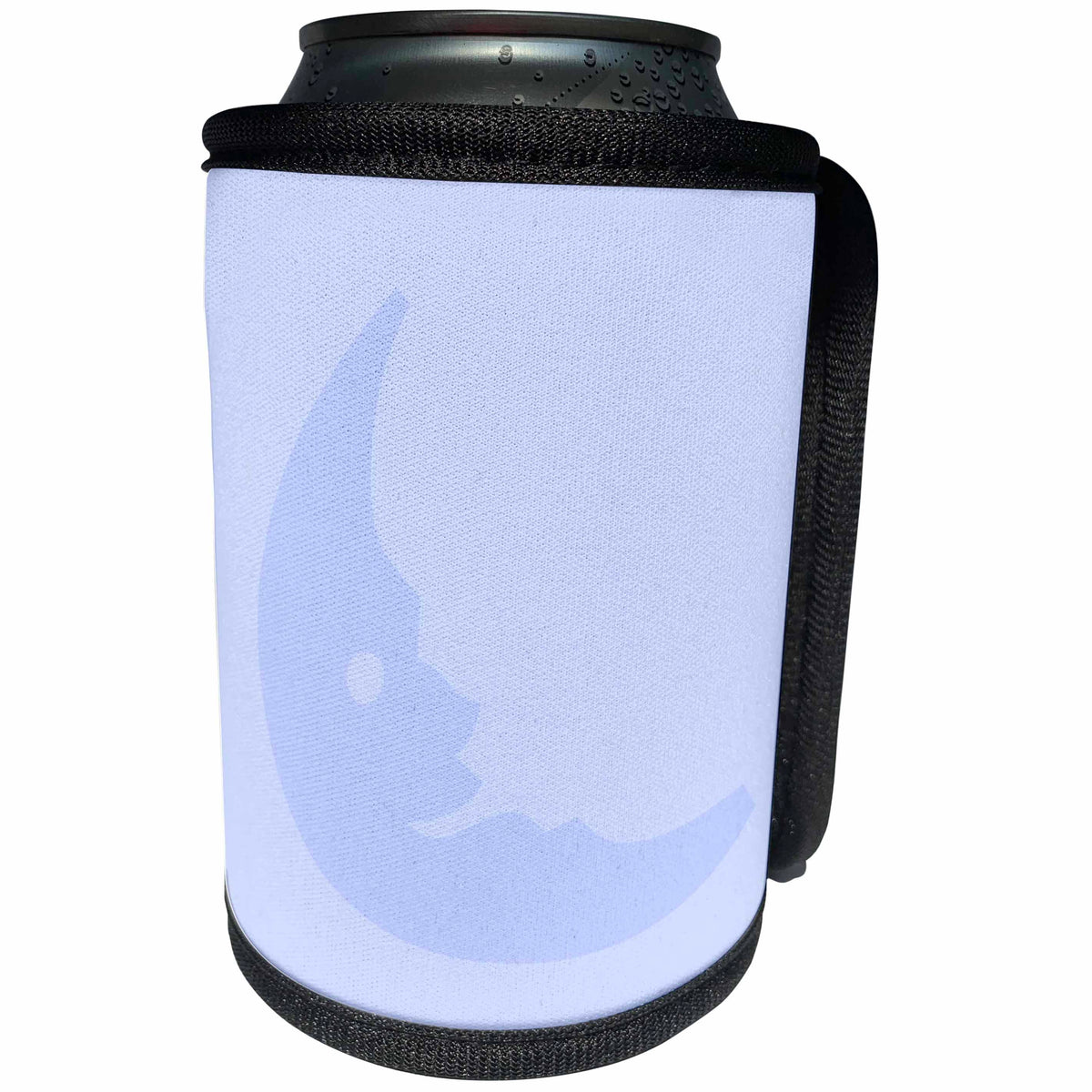 3dRose Patricia Sanders Creations - Sky Blue Moon - Can Cooler Bottle Wrap (cc_27855)