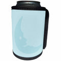 3dRose Patricia Sanders Creations - Turquoise Sky Moon - Can Cooler Bottle Wrap (cc_27857)