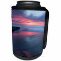 3dRose Danita Delimont - Beaches - USA, California, La Jolla. Sunset clouds at the beach. - Can Cooler Bottle Wrap (cc_278570)