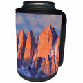 3dRose Danita Delimont - Mountains - USA, California, Mt. Whitney. Mountain landscape in winter. - Can Cooler Bottle Wrap (cc_278589)