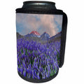 3dRose Danita Delimont - Flowers - California, Sierra Nevada Range. Blooming lupine flowers in mountains. - Can Cooler Bottle Wrap (cc_278590)