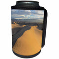 3dRose Danita Delimont - Deserts - USA, California, Death Valley, Mesquite Flat Sand Dunes at sunrise. - Can Cooler Bottle Wrap (cc_278617)