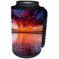3dRose Danita Delimont - Sunsets - Dramatic sunset over Channel Islands, Ventura, California - Can Cooler Bottle Wrap (cc_278635)