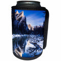 3dRose Danita Delimont - Winter - The Three Brothers in winter, Yosemite NP, California - Can Cooler Bottle Wrap (cc_278657)