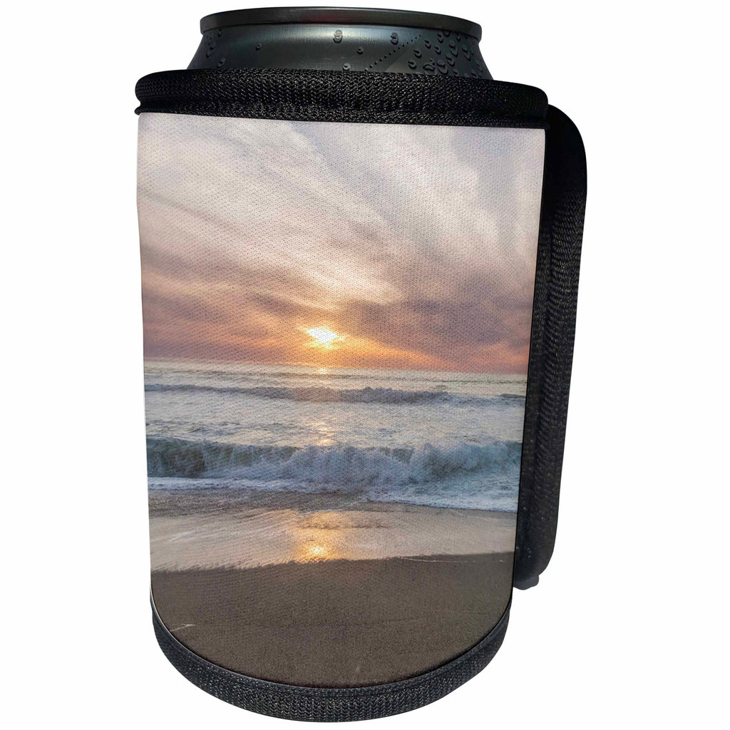 3dRose Danita Delimont - Beaches - USA, California, Point Reyes Seashore, Point Reyes Beach Sunset - Can Cooler Bottle Wrap (cc_278660)