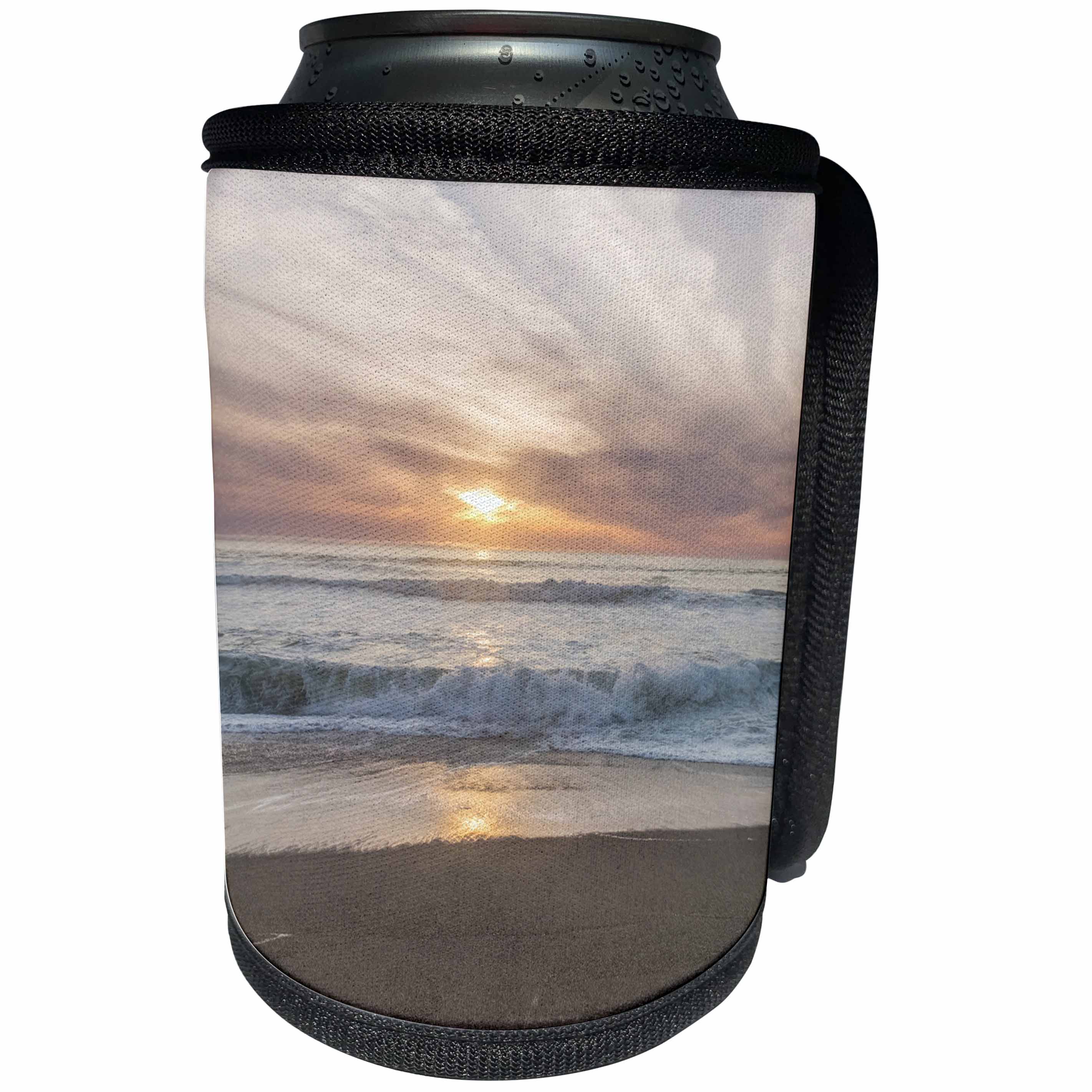 3dRose Danita Delimont - Beaches - USA, California, Point Reyes Seashore, Point Reyes Beach Sunset - Can Cooler Bottle Wrap (cc_278660)