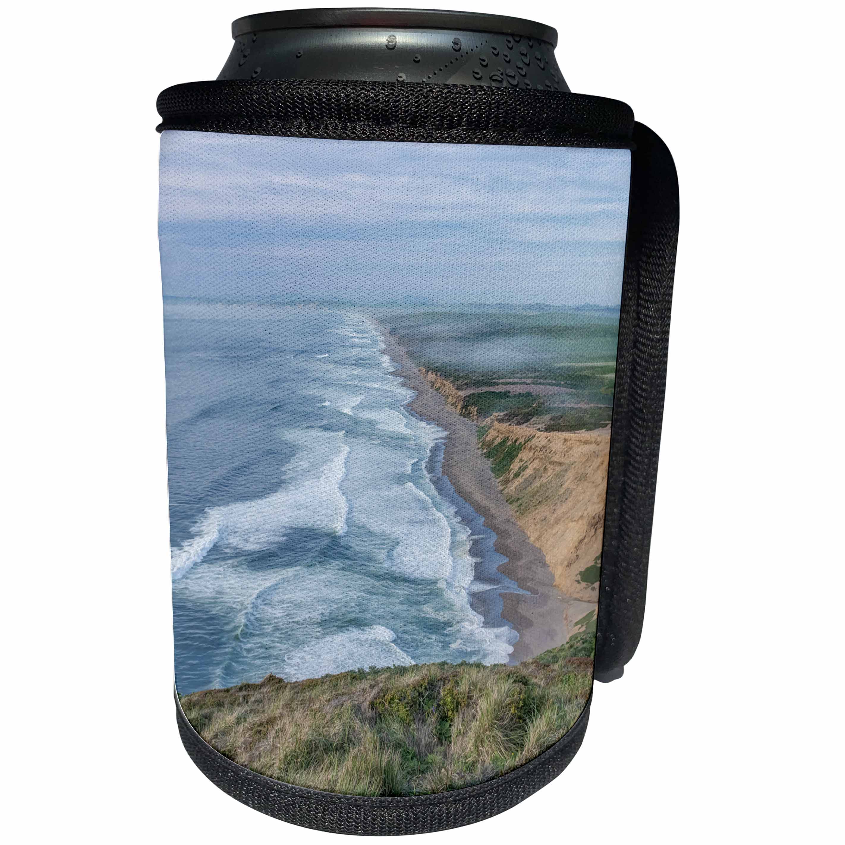 3dRose Danita Delimont - Coastlines - California, Point Reyes National Seashore, Point Reyes Beach - Can Cooler Bottle Wrap (cc_278661)