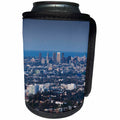 3dRose Danita Delimont - Cities - California, Los Angeles. Elevated view of Hollywood and Century City. - Can Cooler Bottle Wrap (cc_278667)
