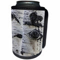 3dRose Danita Delimont - Forests - Pattern on white aspen tree trunks, Uncompahgre NF, Colorado - Can Cooler Bottle Wrap (cc_278690)