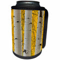 3dRose Danita Delimont - Forests - Stand of aspen trees in fall color, Uncompahgre NF, Colorado - Can Cooler Bottle Wrap (cc_278692)
