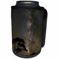 3dRose Danita Delimont - Milky Way - Milky Way and silhouetted tree, near Ouray, Colorado - Can Cooler Bottle Wrap (cc_278693)
