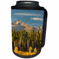 3dRose Danita Delimont - Forests - USA, Colorado, Rocky Mountain NP. Mountain and forest landscape. - Can Cooler Bottle Wrap (cc_278741)