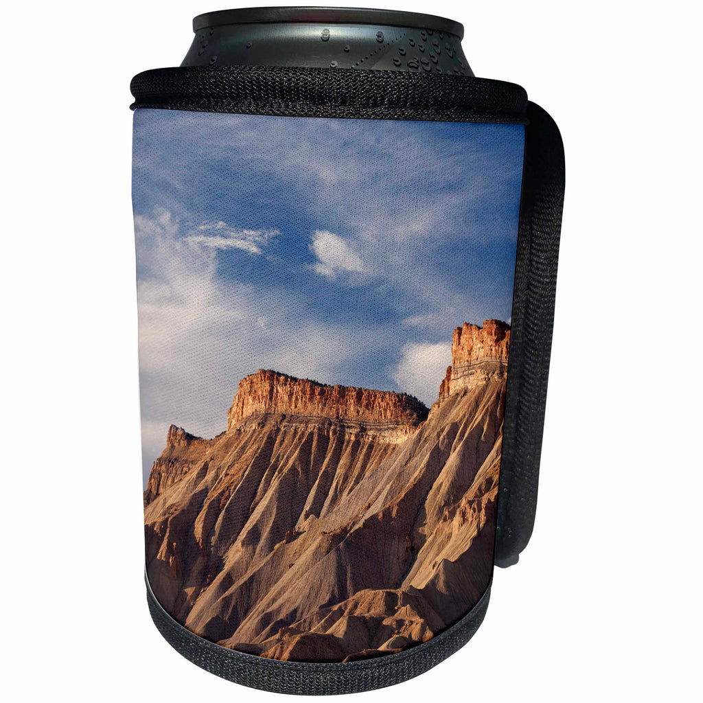 3dRose Danita Delimont - Mountains - USA, Colorado, Grand Junction. Eroded mud hills. - Can Cooler Bottle Wrap (cc_278749)