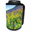 3dRose Danita Delimont - Flowers - USA, Colorado, Crested Butte. Wildflowers covering hillside. - Can Cooler Bottle Wrap (cc_278779)
