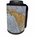 3dRose Danita Delimont - Forests - Keebler Pass, Rocky Mts, Colorado. Fall Colors of Aspens and snow. - Can Cooler Bottle Wrap (cc_278814)