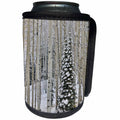 3dRose Danita Delimont - Forests - Aspen grove with autumn snows, Keebler Pass, Rocky Mountains, Colorado - Can Cooler Bottle Wrap (cc_278820)
