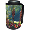 3dRose Danita Delimont - Gardens - USA, Florida, Celebration, Palm Trees - Can Cooler Bottle Wrap (cc_278853)