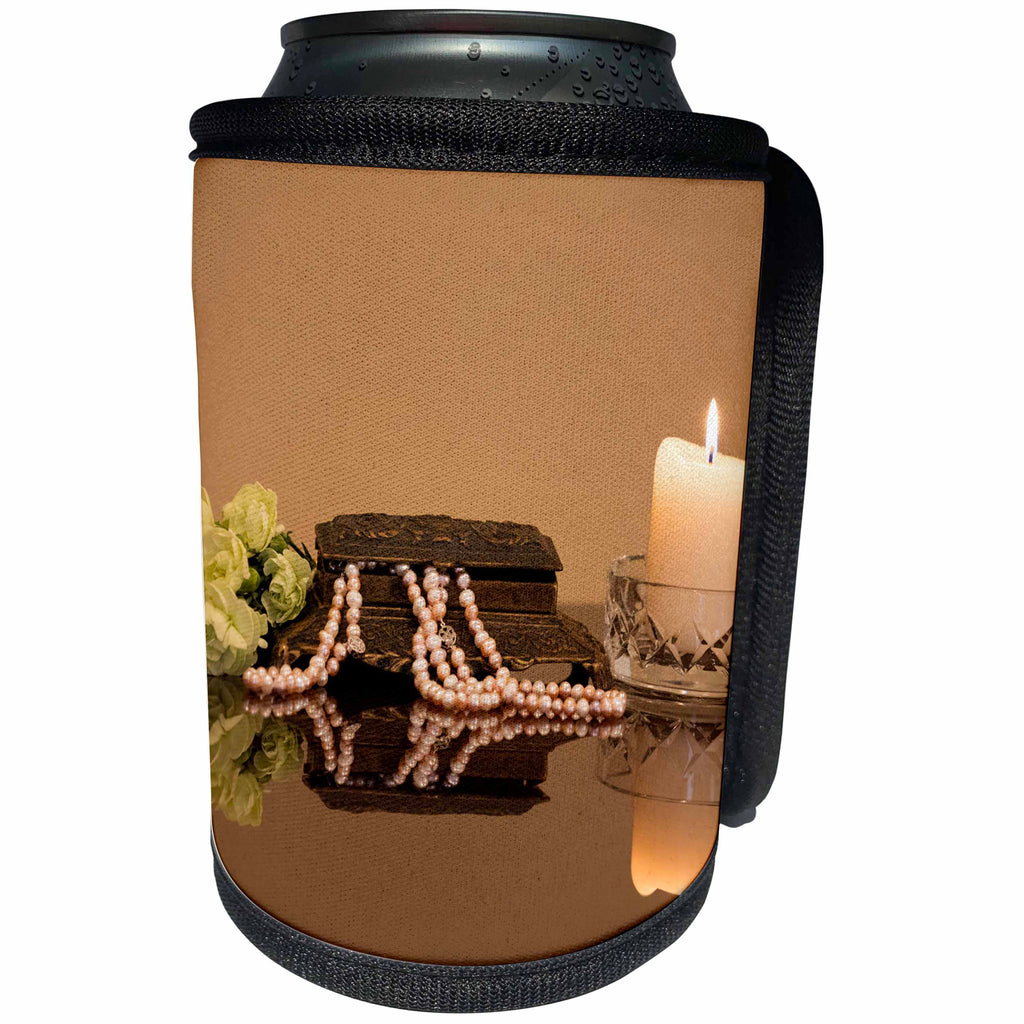 3dRose Danita Delimont - Objects - USA, Florida, Celebration, Still Life of Days Gone By - Can Cooler Bottle Wrap (cc_278858)