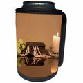 3dRose Danita Delimont - Objects - USA, Florida, Celebration, Still Life of Days Gone By - Can Cooler Bottle Wrap (cc_278858)