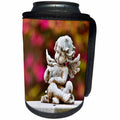 3dRose Danita Delimont - Religion - USA, Georgia, Savannah. Little Angel at a Cemetery - Can Cooler Bottle Wrap (cc_278902)