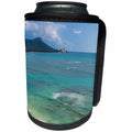 3dRose Danita Delimont - Beaches - Waikiki Beach, Oahu, Hawaii - Can Cooler Bottle Wrap (cc_278923)