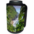 3dRose Danita Delimont - Rivers - Hawaii, Kauai, Napali, Napali Coast State Park, Pacific Ocean - Can Cooler Bottle Wrap (cc_278936)