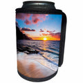 3dRose Danita Delimont - Sunsets - Sunset over the Na Pali Coast, Haena State Park, Kauai, Hawaii - Can Cooler Bottle Wrap (cc_278944)