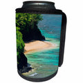 3dRose Danita Delimont - Coastlines - Hideaways Beach, Princeville, Island of Kauai, Hawaii, USA - Can Cooler Bottle Wrap (cc_278946)