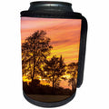 3dRose Danita Delimont - Sunsets - Trees at dusk on Sagamore Hill in Hamilton, Massachusetts. - Can Cooler Bottle Wrap (cc_279035)