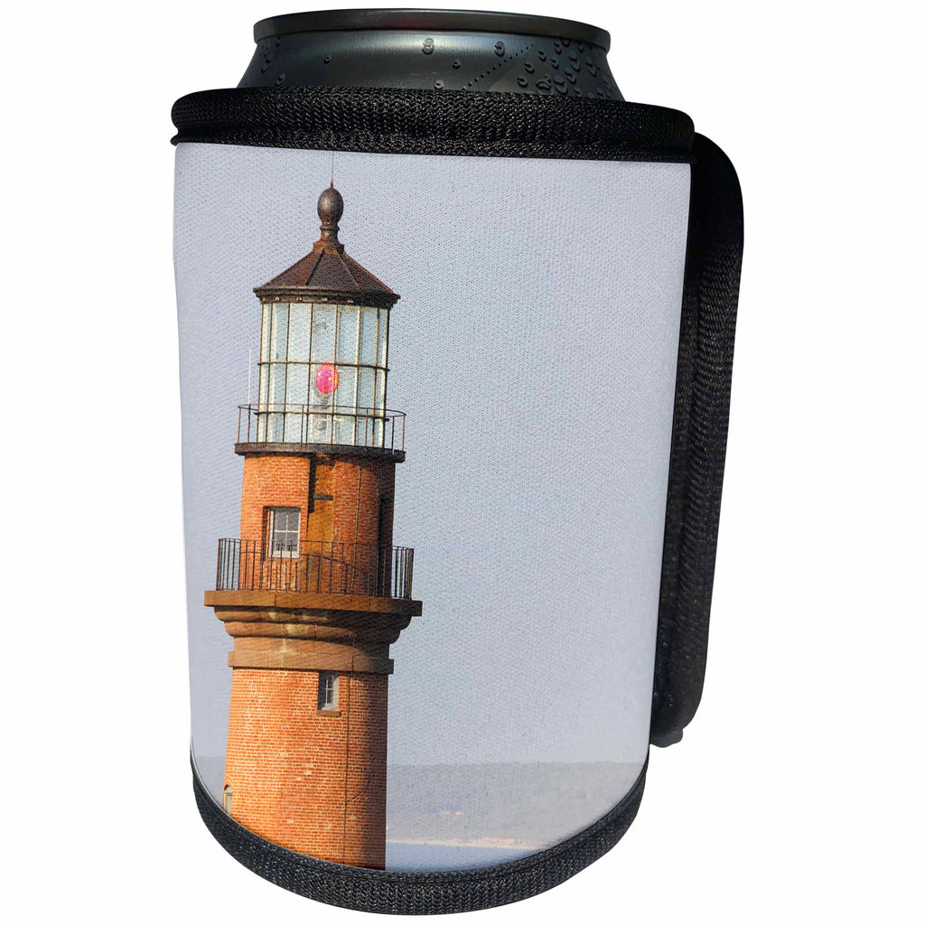 3dRose Danita Delimont - Lighthouses - Gay Head Lighthouse, Aquinnah, Massachusetts, USA - Can Cooler Bottle Wrap (cc_279053)