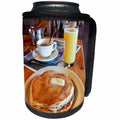 3dRose Danita Delimont - Food - Breakfast of pancakes, Shelburne Falls, Massachusetts - Can Cooler Bottle Wrap (cc_279055)