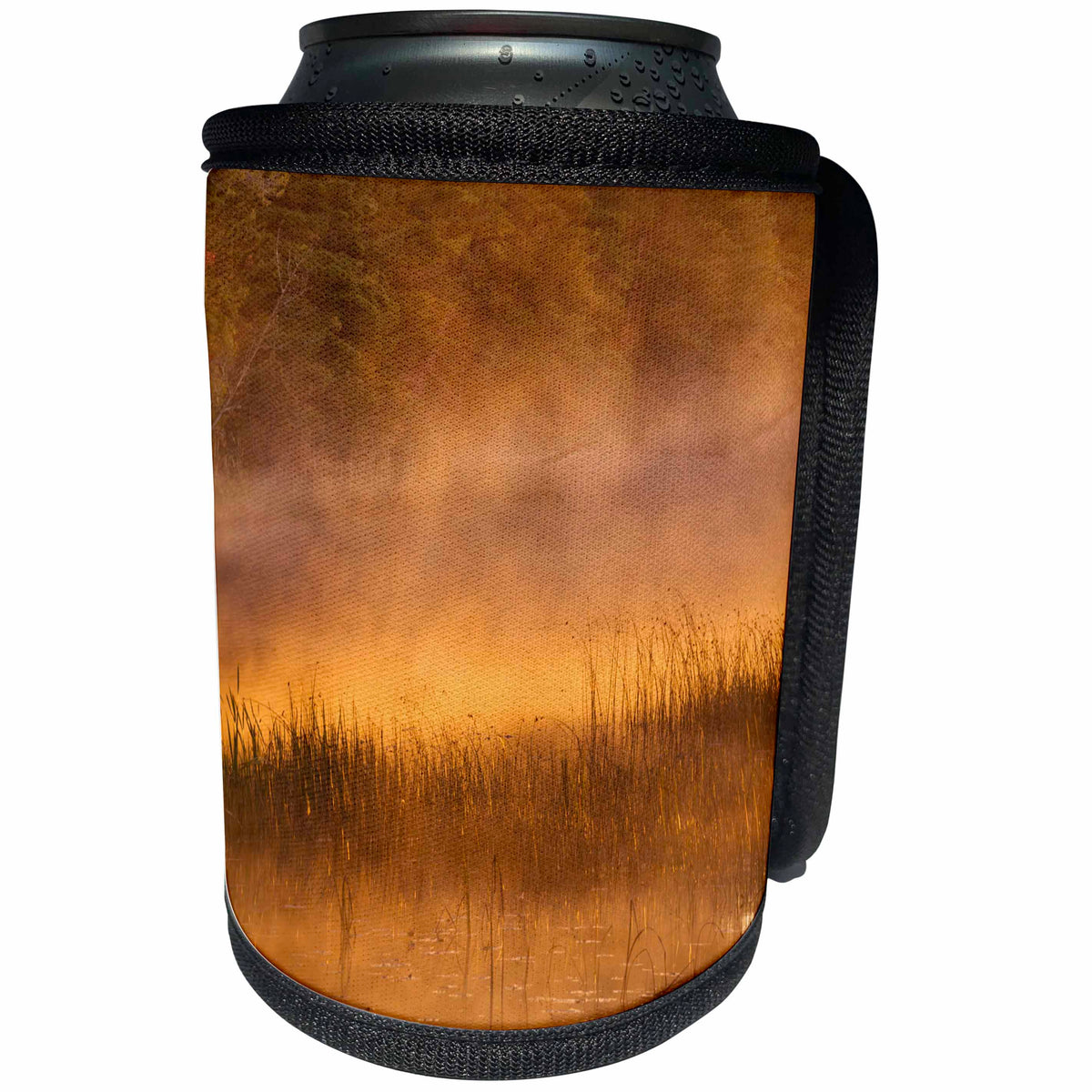 3dRose Danita Delimont - Rivers - Tahquamenon River at sunrise, Paradise, Michigan, Upper Peninsula. - Can Cooler Bottle Wrap (cc_279074)