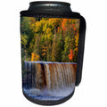 3dRose Danita Delimont - Waterfalls - Upper Falls at Tahquamenon Falls State Park near Paradise, Michigan - Can Cooler Bottle Wrap (cc_279095)