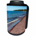 3dRose Danita Delimont - Beaches - Michigan, Keweenaw Peninsula, Great Sand Bay, Lake Superior shoreline. - Can Cooler Bottle Wrap (cc_279101)