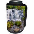 3dRose Danita Delimont - Waterfalls - Michigan, Ontonagon County, Bond Falls - Can Cooler Bottle Wrap (cc_279115)