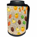 3dRose Patricia Sanders Creations - Fruit - Can Cooler Bottle Wrap (cc_27920)