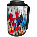 3dRose Danita Delimont - Flags - International flags, New York City, NY, USA - Can Cooler Bottle Wrap (cc_279263)