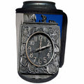 3dRose Danita Delimont - Clocks - Ornate clock, New York City, NY, USA. - Can Cooler Bottle Wrap (cc_279264)
