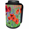 3dRose Danita Delimont - Flowers - Close up of poppies, Mount Olive, North Carolina, USA - Can Cooler Bottle Wrap (cc_279271)