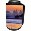 3dRose Danita Delimont - Oceans - USA, Oregon, Bandon. Beach sunset. - Can Cooler Bottle Wrap (cc_279287)