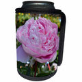 3dRose Patricia Sanders Flowers - Pink Peony Floral - Can Cooler Bottle Wrap (cc_27930)