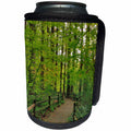 3dRose Danita Delimont - Paths - USA, Oregon, Portland. Trail to historic site of Willamette Stone. - Can Cooler Bottle Wrap (cc_279316)