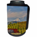 3dRose Danita Delimont - Agriculture - Fruit Orchards and Mount Adams just south of Hood River, Oregon - Can Cooler Bottle Wrap (cc_279325)