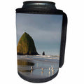 3dRose Danita Delimont - Beaches - Haystack Rock on Cannon Beach, Oregon - Can Cooler Bottle Wrap (cc_279334)