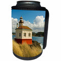 3dRose Danita Delimont - Lighthouses - Coquille River Lighthouse From Bullards State Park, Oregon, Usa - Can Cooler Bottle Wrap (cc_279379)