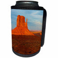 3dRose Danita Delimont - Utah - Utah, Navajo Park, Monument Valley, The Mittens in evening Light - Can Cooler Bottle Wrap (cc_279592)